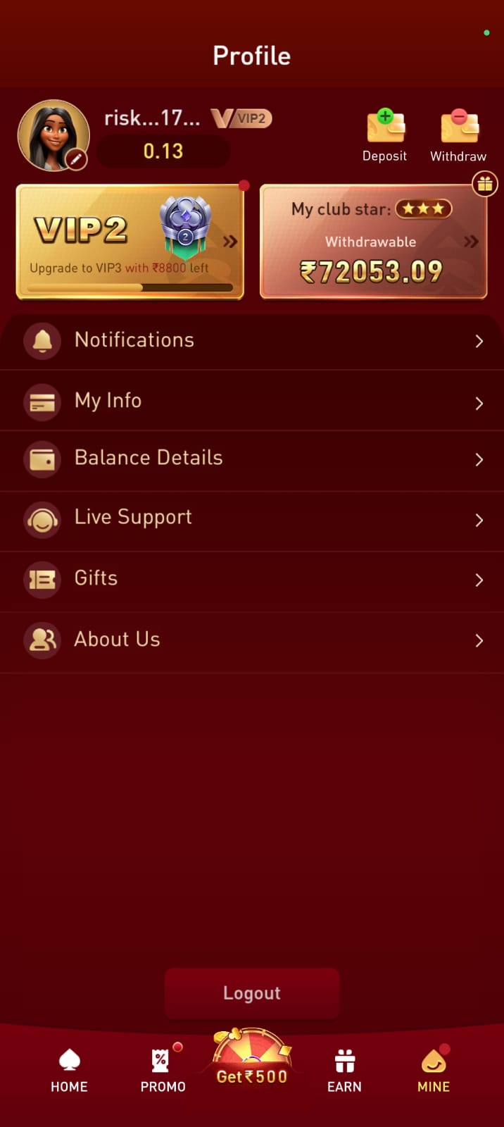 EZ777 Game mobile app interface with fast access and modern gaming features.